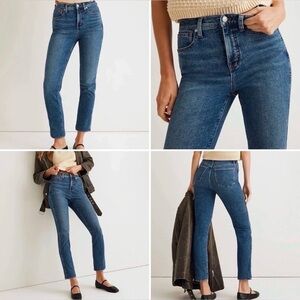 MADEWELL Stovepipe Ankle-Length Blue Jeans Classic Closet Staple Women’s Size 29